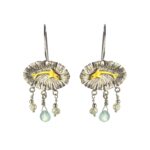 Ασημένια 925 σκουλαρίκια δελφίνι