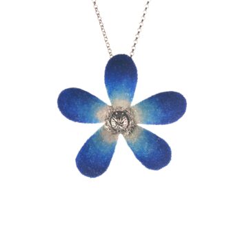 Ασημένιο 925 μενταγιόν λουλούδι