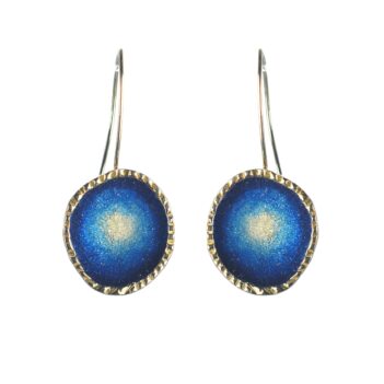 Ασημένια 925 σκουλαρίκια με νανοκρύσταλλα